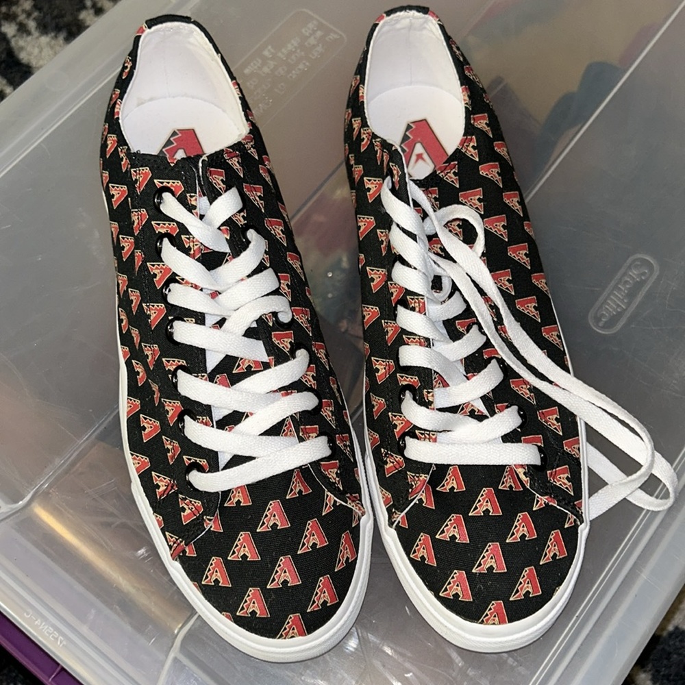 New Arizona Diamondbacks Canvas Shoes - Picture 3 of 9